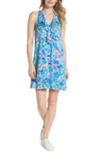 Women's Lilly Pulitzer Shay Ruffle Halter Dress - Blue