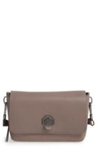 Louise Et Cie 'small Alis' Leather Crossbody Bag - Beige