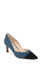 Women's Franco Sarto Delight Cap Toe Pump .5 M - Blue