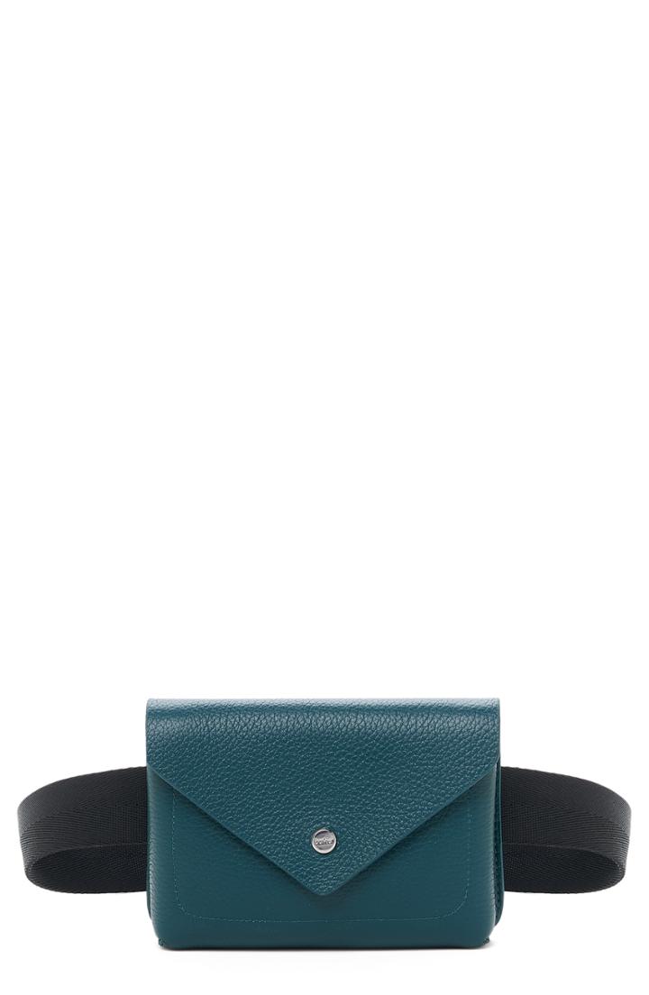 Botkier Vivi Calfskin Leather Belt Bag - Green