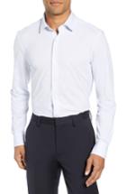Men's Boss Jenno Slim Fit Dot Dress Shirt .5 - White