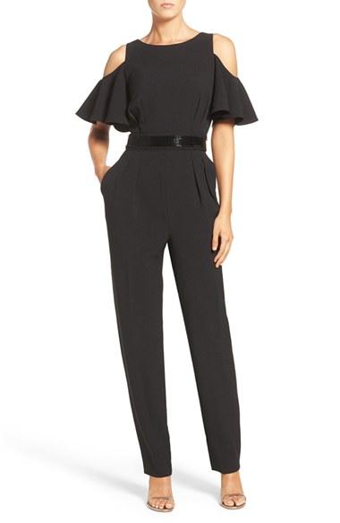 Women's Eliza J Cold Shoulder Jumpsuit