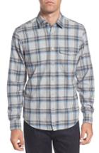 Men's Boss Check Sport Shirt, Size - Blue