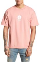 Men's Obey The Next Wave Boxy T-shirt - Coral