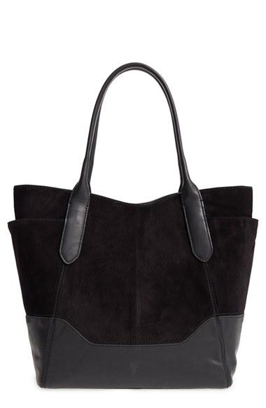 Frye Paige Leather Tote - Black