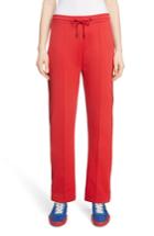 Women's Kenzo Sport Crop Track Pants - Red