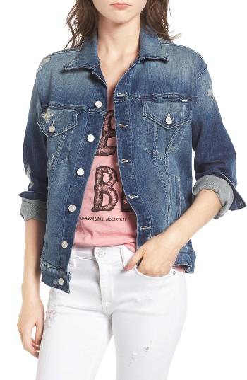 Women's Mother Destroyed Denim Jacket