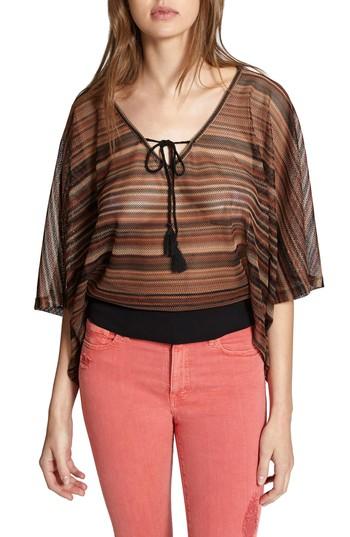 Women's Sanctuary Island Poncho Top - Brown