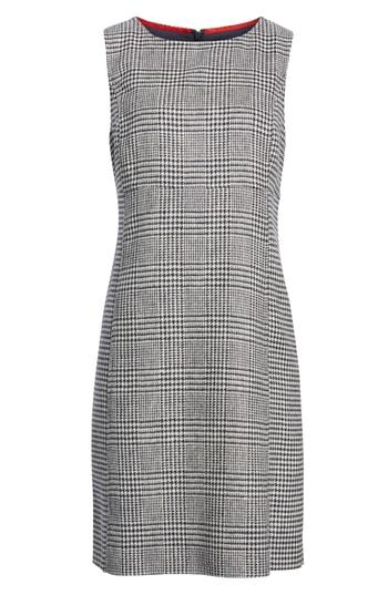 Women's Boden Rosie Tweed Sheath Dress (similar To 14w-16w) - Blue
