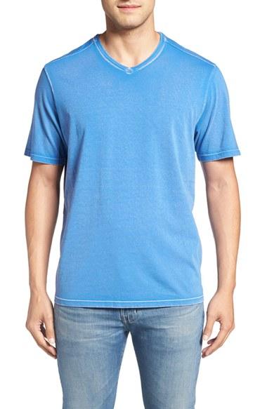 Men's Tommy Bahama 'kahuna' V-neck T-shirt, Size - Blue