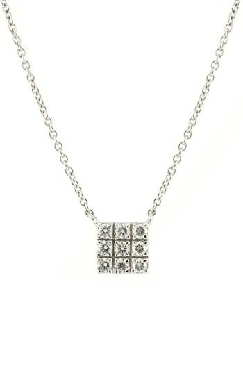 Women's Bony Levy Kiera Square Pendant Necklace (nordstrom Exclusive)