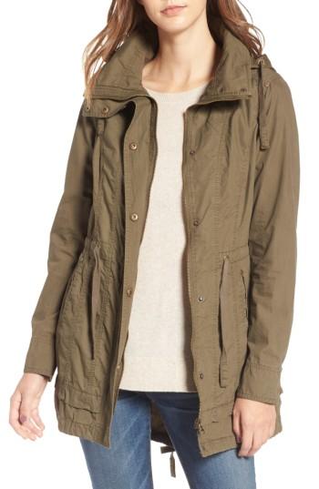 Women's Bnci Cotton Anorak Jacket - Green