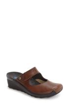 Women's Wolky 'up' Mary Jane Clog .5-6us / 36eu - Brown