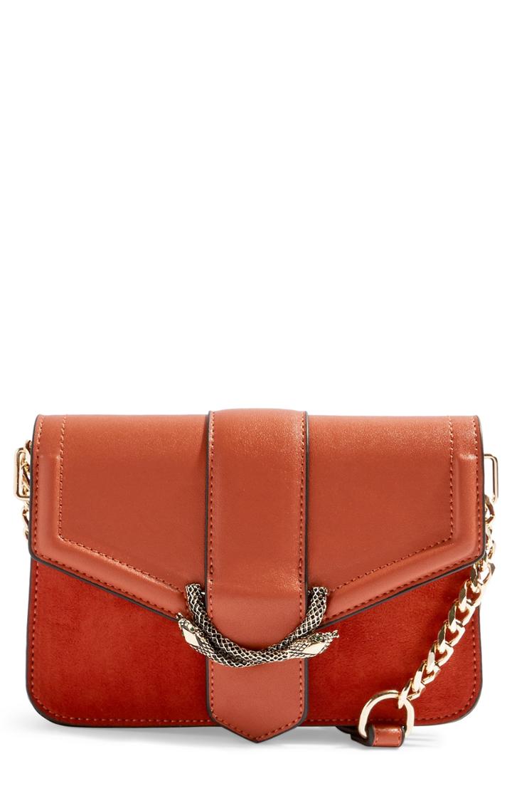 Topshop Sela Crossbody Bag - Orange