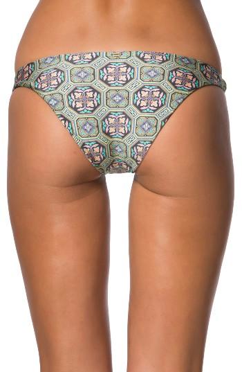 Women's O'neill Evelyn Classic Cheeky Bikini Bottoms - Green