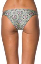 Women's O'neill Evelyn Classic Cheeky Bikini Bottoms - Green