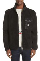 Men's Moncler Polar Fleece Zip Jacket - Black