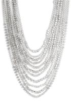 Women's Cristabelle Crystal Multistrand Collar Necklace