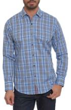 Men's Robert Graham Cape Vincent Classic Fit Dobby Check Sport Shirt