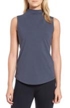 Women's Nic+zoe The Perfect Mock Neck Top - Blue