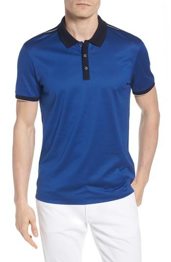 Men's Boss Hugo Boss Slim Fit Phillipson Polo - Blue
