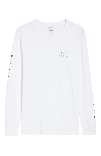 Men's Billabong Unity T-shirt, Size - White