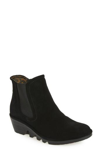 Women's Fly London 'phil' Chelsea Boot .5-8us / 38eu - Black