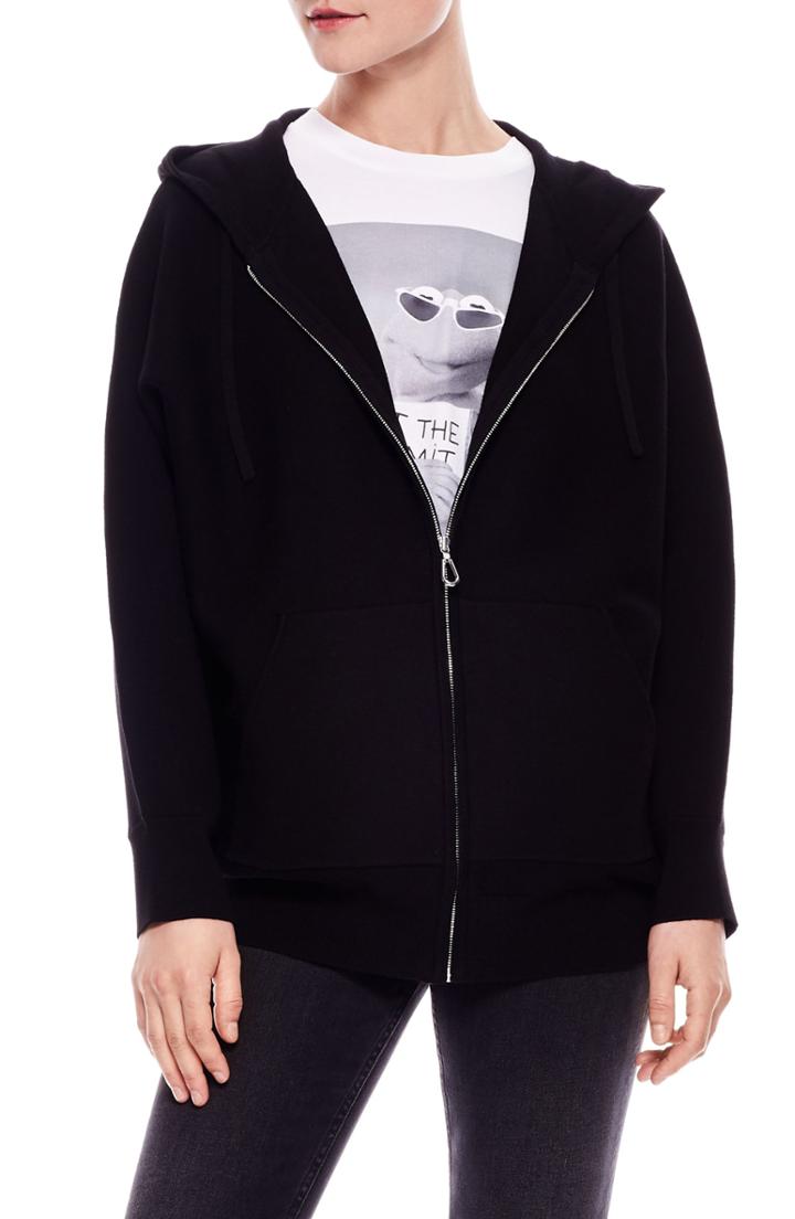 Women's Sandro Love Hoodie - Black