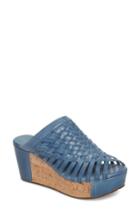 Women's Chocolat Blu Walda Platform Wedge Sandal M - Blue