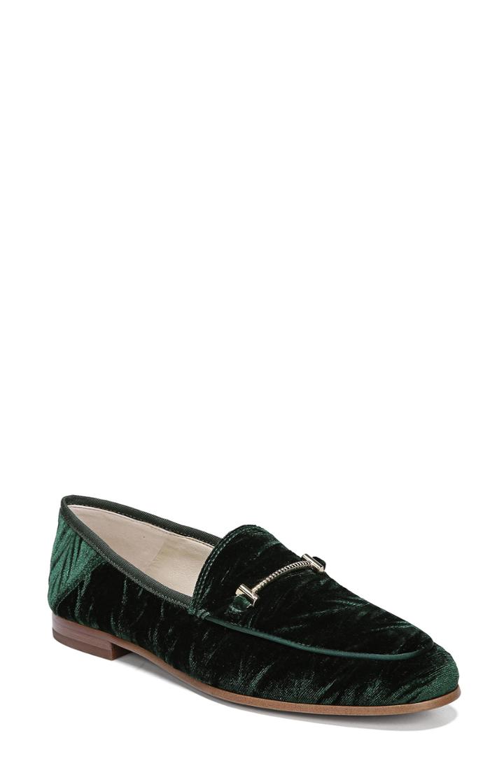 Women's Sam Edelman Lior Loafer .5 M - Green