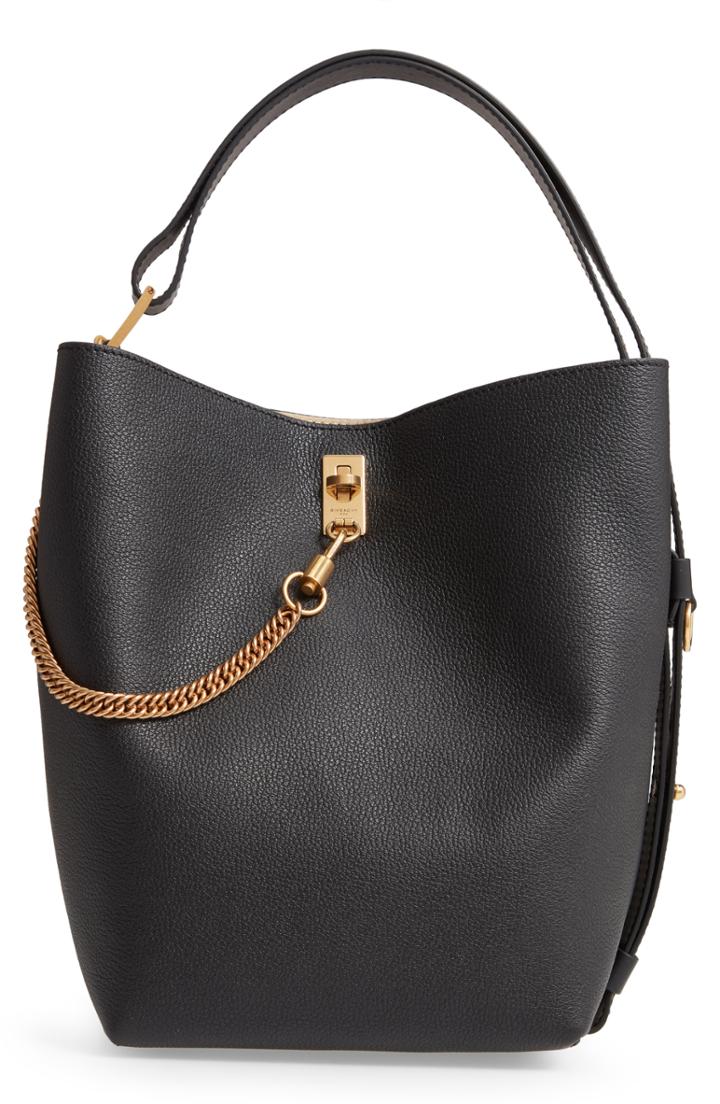 Givenchy Medium Gv Calfskin Bucket Bag -
