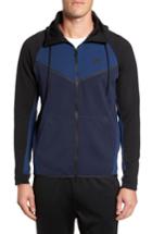 Men's Nike Tech Fleece Hooded Jacket, Size - Blue