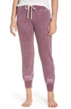 Women's Junk Food Weekend Pants - Burgundy