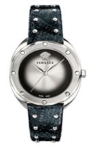 Women's Versace Shadov Snakeskin Leather Strap Watch, 38mm