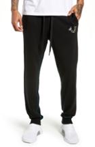 Men's True Religion Brand Jeans Stained Glass Logo Sweatpants, Size - Black