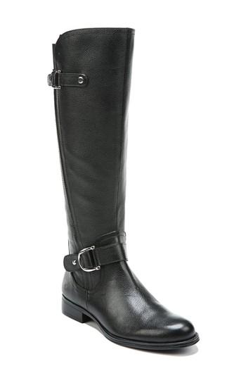 Women's Naturalizer Jenelle Boot, Size 9.5 Regular Calf M - Black