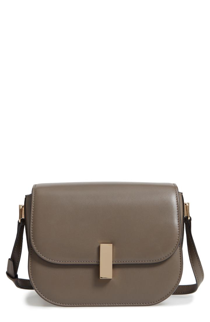 Valextra Iside Leather Crossbody Bag -