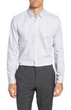 Men's Ted Baker London Aspara Modern Fit Geometric Dress Shirt .5 - White