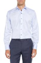 Men's Lorenzo Uomo Trim Fit Solid Dress Shirt .5 - 36 - Blue
