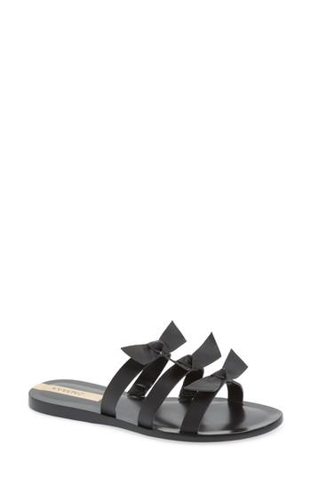Women's Kaanas Recife Knotted Slide Sandal M - Black