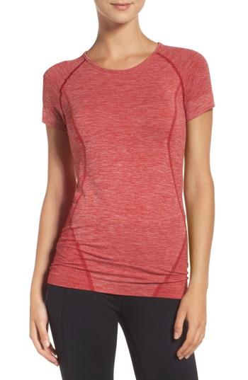 Women's Zella Stand Out Seamless Training Tee - Red