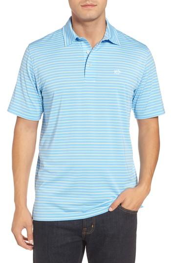 Men's Southern Tide Driver Tico Stripe Polo - Green