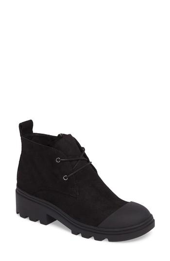 Women's Eileen Fisher Reese Waterproof Bootie .5 M - Black