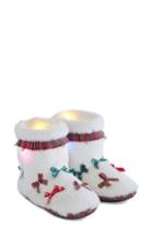 Women's Ugly Christmas Slippers Light-up House Booties