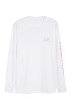 Men's Vineyard Vines Vintage Whale Performance T-shirt, Size - White