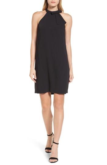 Women's Cece Crepe Shift Dress - Black