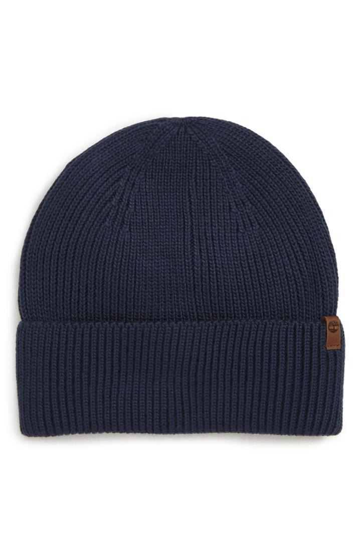 Men's Timberland Watch Cap Beanie - Blue