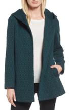 Women's Gallery Cozy Knit Coat - Blue/green