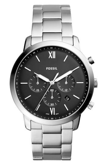 Men's Fossil Neutra Chronograph Bracelet Watch, 44mm
