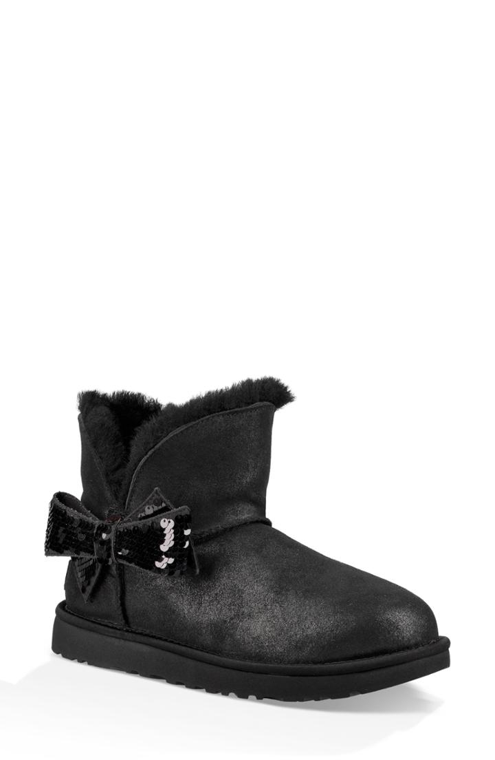 Women's Ugg Mini Sequin Bow Bootie